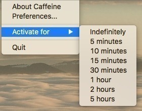 caffeine for mac